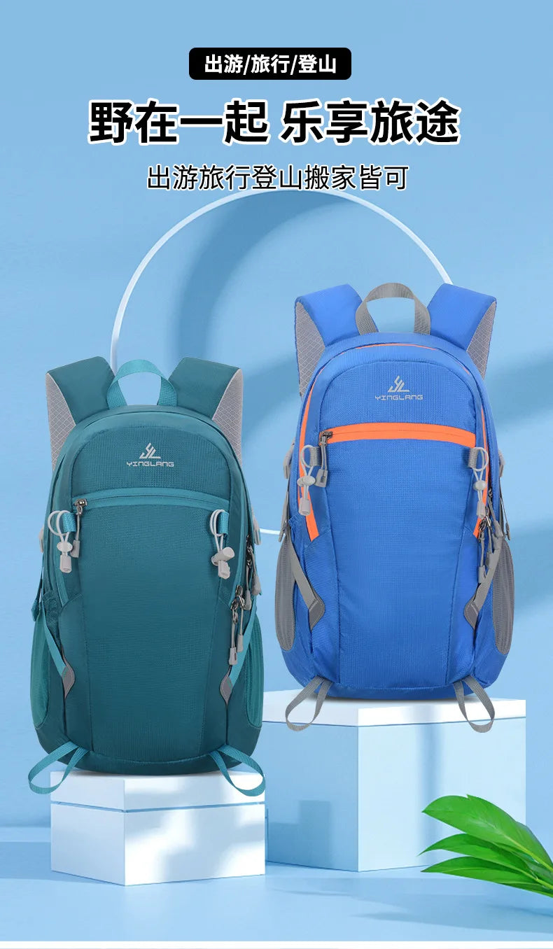 Lightweight and Portable 20L Outdoor Sports Backpack for Hiking Climbing Traveling backpacks school bag mochilas