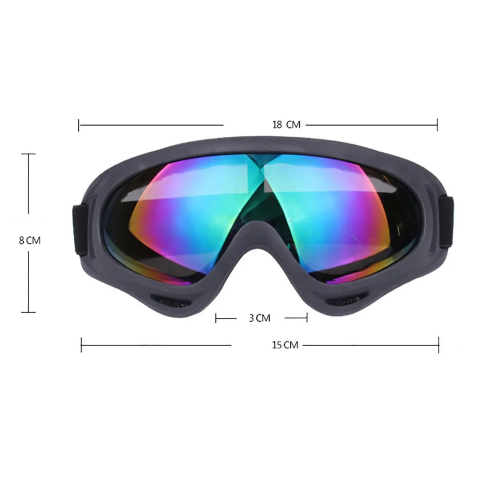 Outdoor Goggles, Ski Goggles, Windproof Goggles, Bicycle and Motorcycle Riding Glasses, Sports Glasses, Ski Goggles