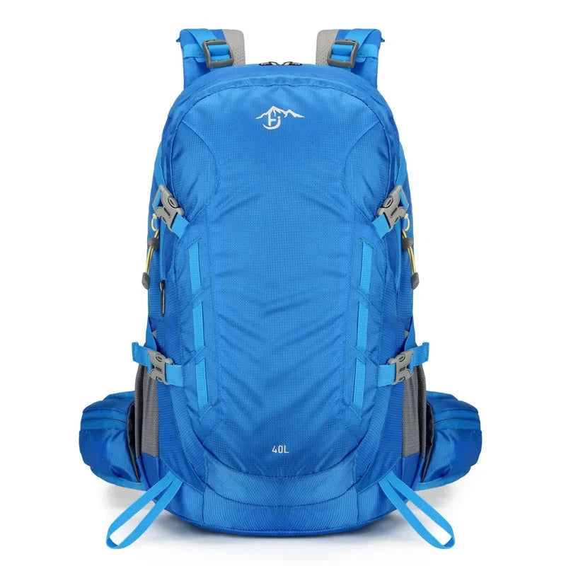 Outdoor TravelBackpack 30-40L Men's and Women's Outdoor Sports Bag Waterproof Camping Hiking Rain