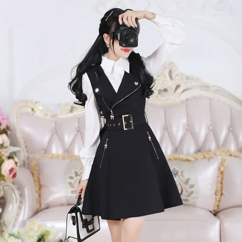 Fashion Dress Women 2025 Spring Autumn New Year's New Style Battle Robe Dresses