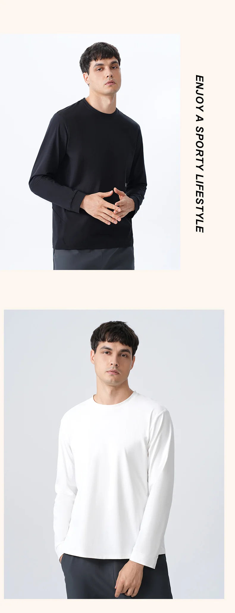 New Creative Outdoor Sports T-shirt Men's Bottom Round Neck Top Loose Casual Wear Tops Running Fitness Training Clothes