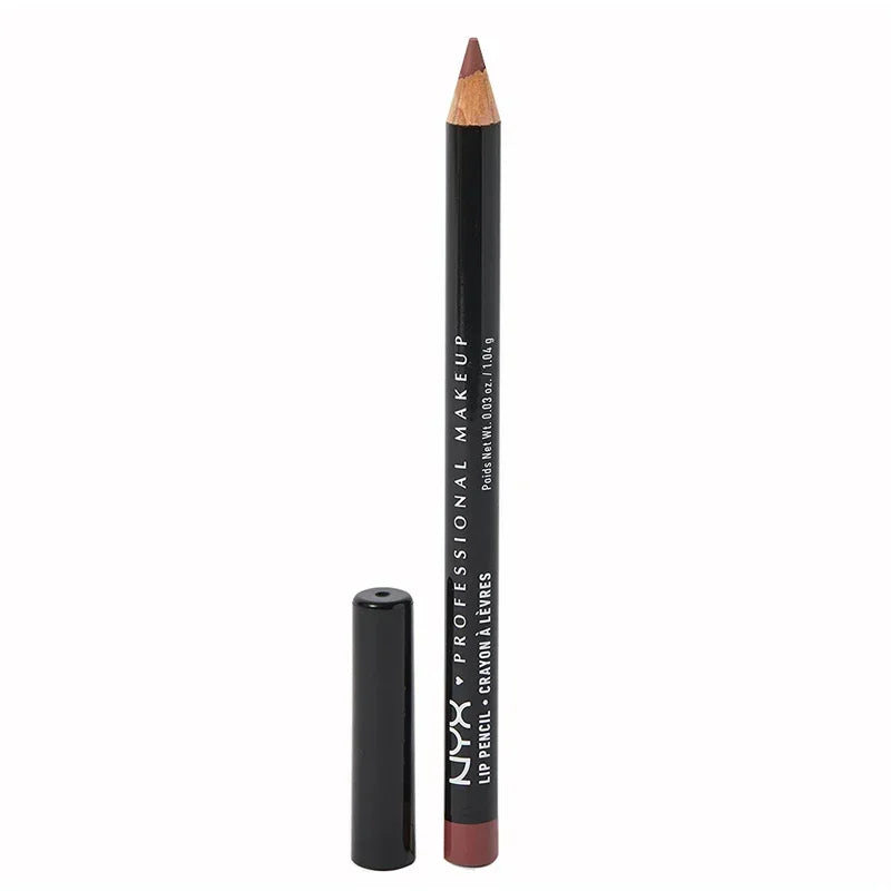 Slim Lip Pencil Long-Lasting Creamy Lip Liner Waterproof Plumping lip Stain Natural Nude Brown Lip Liner Professional Makeup