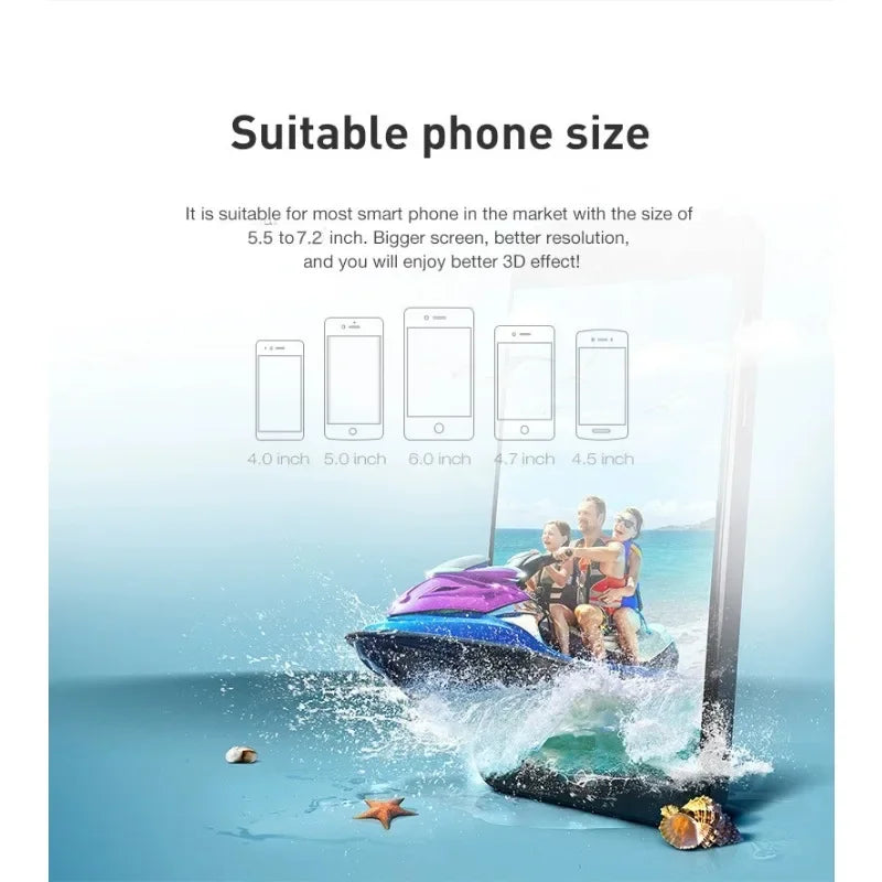 VR Shinecon Casque Helmet 3D Glasses Virtual Reality For Smartphone Smart Phone Headset Goggles Binoculars Video Game Wirth Lens