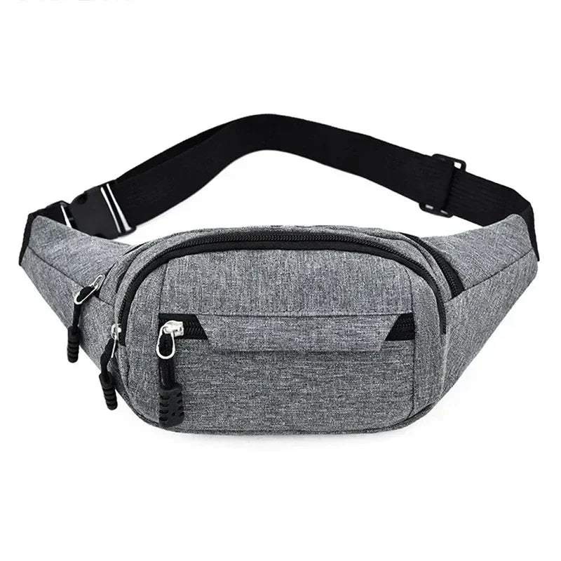 2025 Unisex Sports Fanny Pack - Fashion Canvas Waist/Shoulder Bag for Men & Women, Phone Purse with Casual Crossbody Design
