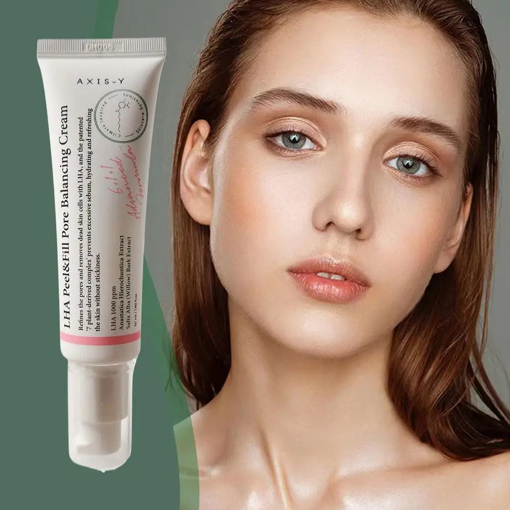 Axis-Y Salicylic Acid Moisturizing Skin Care Series Emulsion Face Cream Cleaning Gel Dark Spot Correcting Glow Serum Skin Care