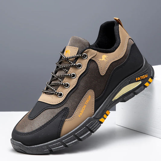 Men's sports and casual outdoor hiking and mountaineering shoes are anti-slip, wear-resistant, comfortable and breathable
