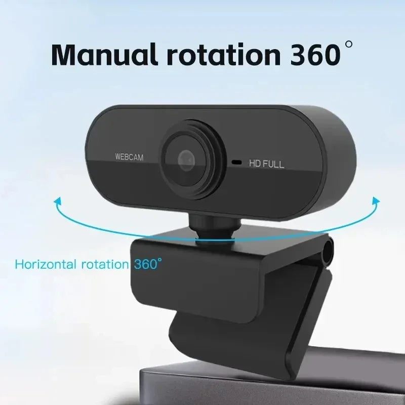 Camera 1080P HD Computer USB Camera With Built In Microphone For Work Tripod Network Web Camера