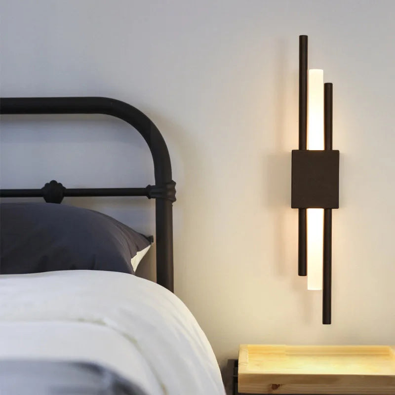 Bedroom Bedside Wall Lamp Simple Modern Living Room Aisle Corridor Background Light Luxury Style Living Room Lighting