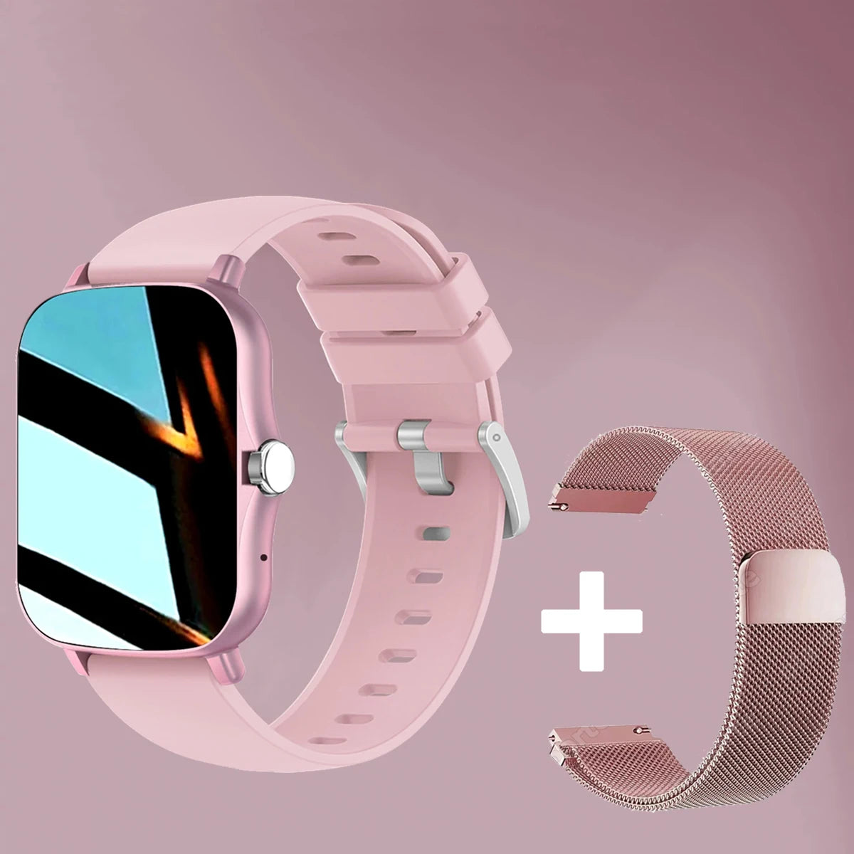 ساعة ذكية رياضية خارجية 2025 للنساء والرجال، ساعة لقياس معدل ضربات القلب وضغط الدم والأكسجين، خلفية شاشة، ساعات ذكية مزودة بخاصية الاتصال اللاسلكي وبلوتوث