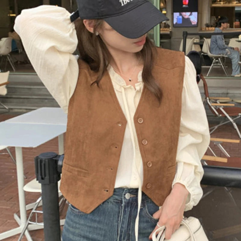 سترات أنيقة للنساء، معطف ربيعي وخريفي، مناسب لجميع المناسبات، كاجوال، موضة كورية، أناقة هاراجوكو، ملابس الشارع، أناقة نسائية