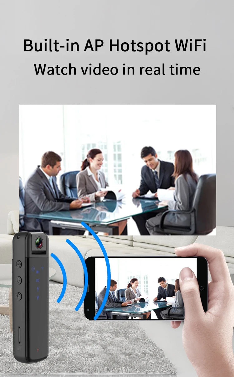 Mini Digital Camera HD 1080P Home Sports DV Magnetic Security-Camera Motion Sensor Small Camcorder Pocket Body Camara