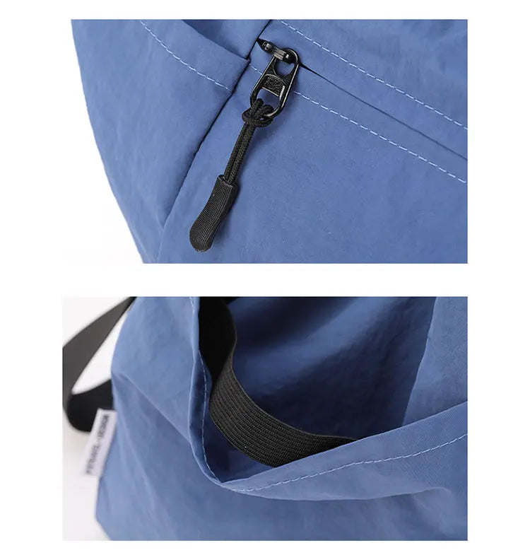 Reversible Travel Tote Bag Large Capacity Foldable Carry On Duffle Bag Canvas Shoulder Luggage Packing Bag for Women Men