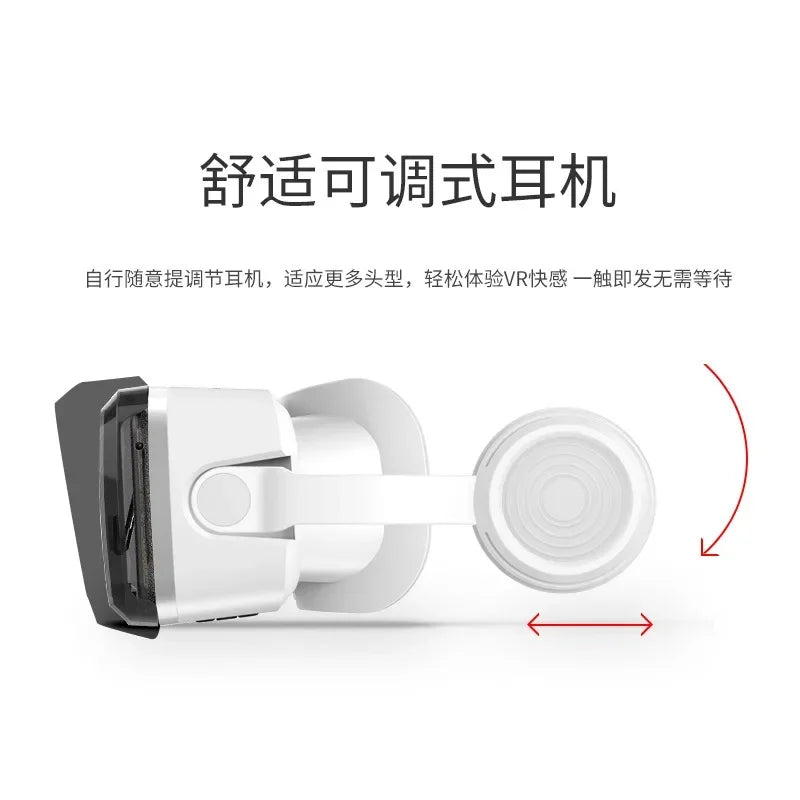 VR Shinecon Casque Helmet 3D Glasses Virtual Reality For Smartphone Smart Phone Headset Goggles Binoculars Video Game Wirth Lens