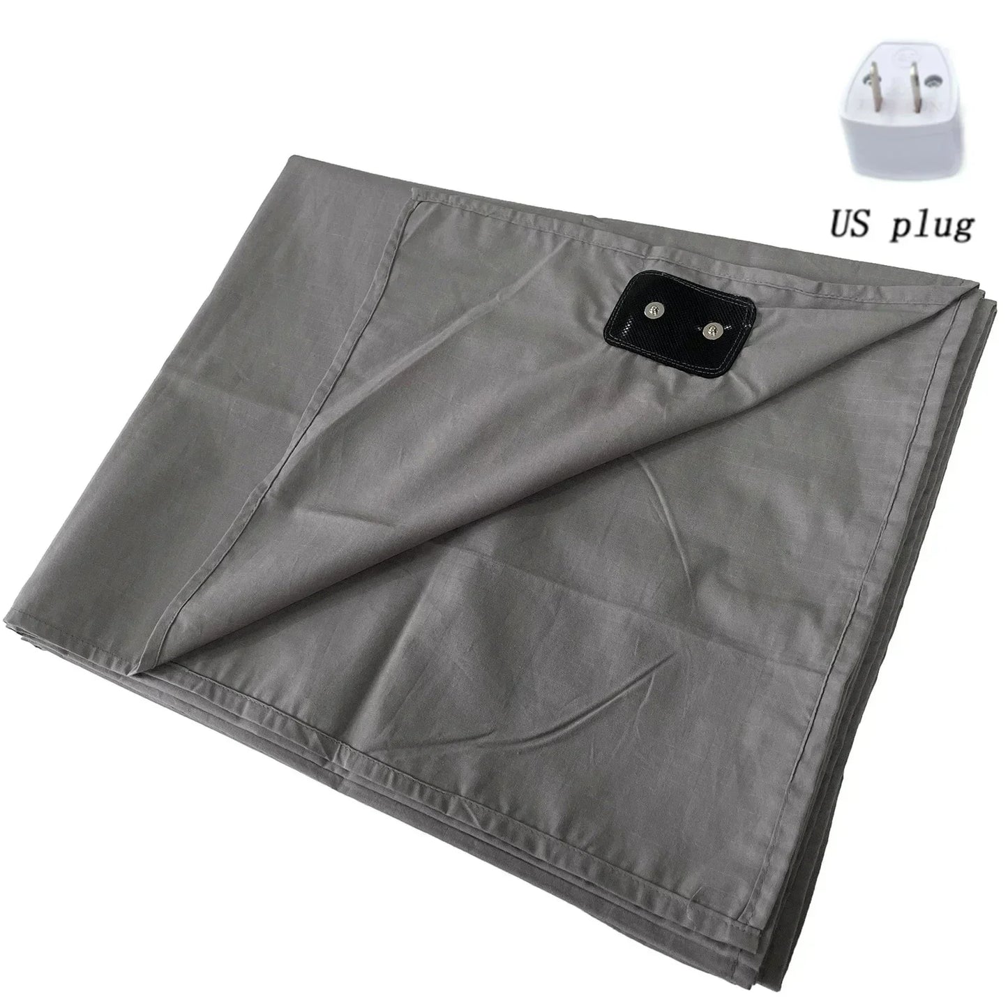 Earthing Bed Sheet Flat Sheet Earth AU Plugs/ UK Plugs/ EU Plugs Benefit Nature Health Well Grounded Gold Connection Earth Cord