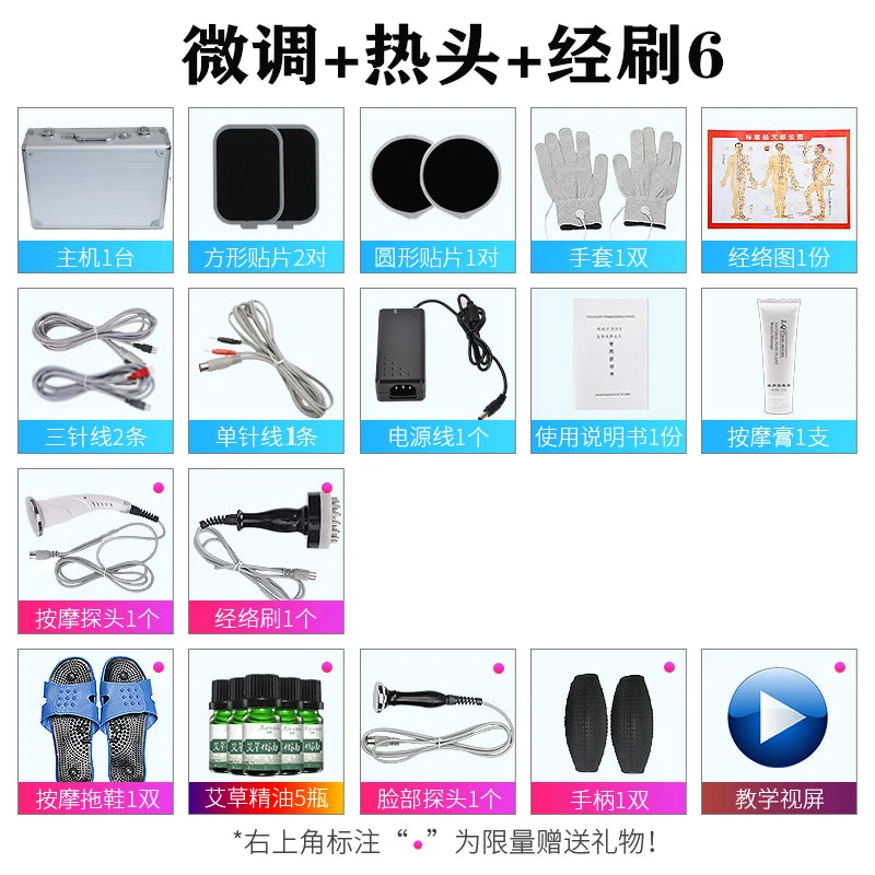 Bio-Electric Meridian Massager - Full Body Therapy & Meridian Unblocking for Health & Wellness