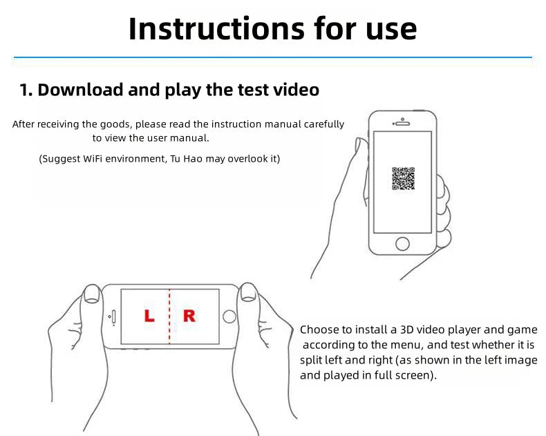 نظارات الواقع الافتراضي ثلاثية الأبعاد، سماعة رأس مثبتة على الرأس، قابلة للتعديل، مناسبة للهواتف الذكية التي تعمل بنظام أندرويد بقياس 4.7-6.1 بوصة، خوذة لألعاب أفلام الواقع الافتراضي