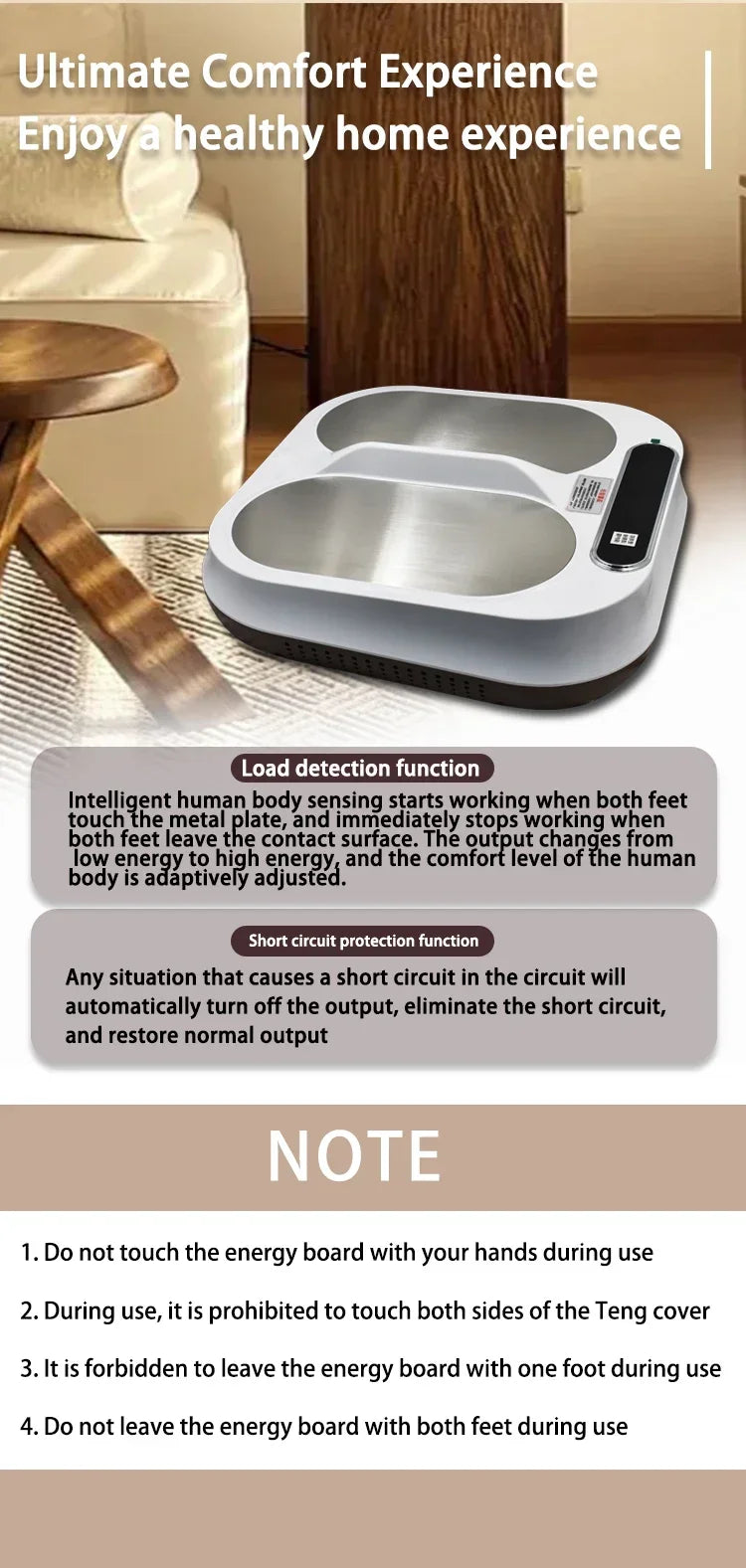 Tera P90 PEMF Terahertz Foot Massager Therapy Biological Energy Meter Magneti THz Terahertz Warmer for Health And Wellness