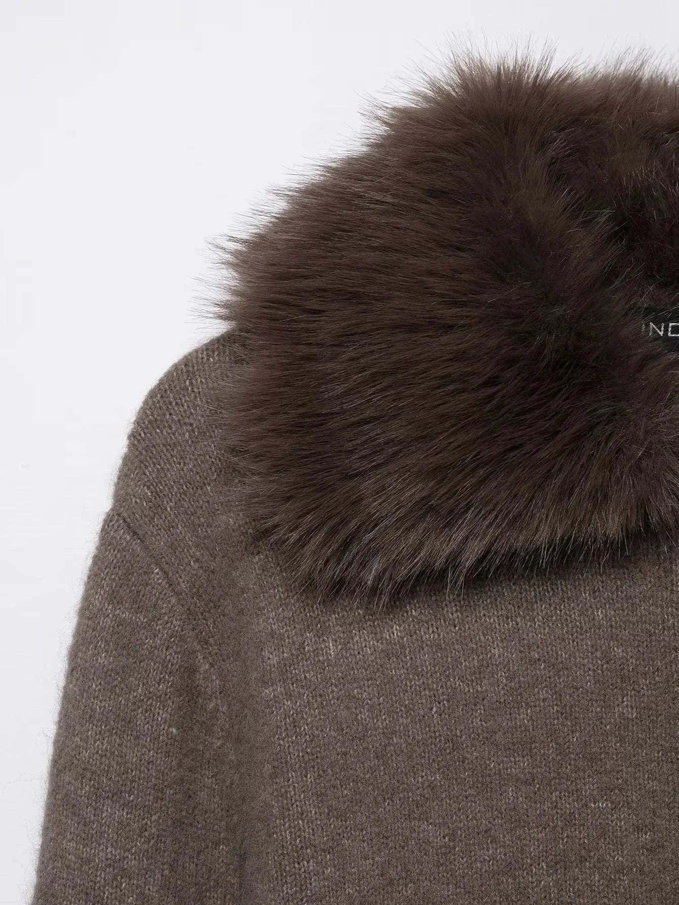 Women Autumn Winter Fashion Fall Vintage Patchwork Faux Fur Lapel Elegant Sweaters Single Breasted Knitwear Female Cardigans SwiftNest