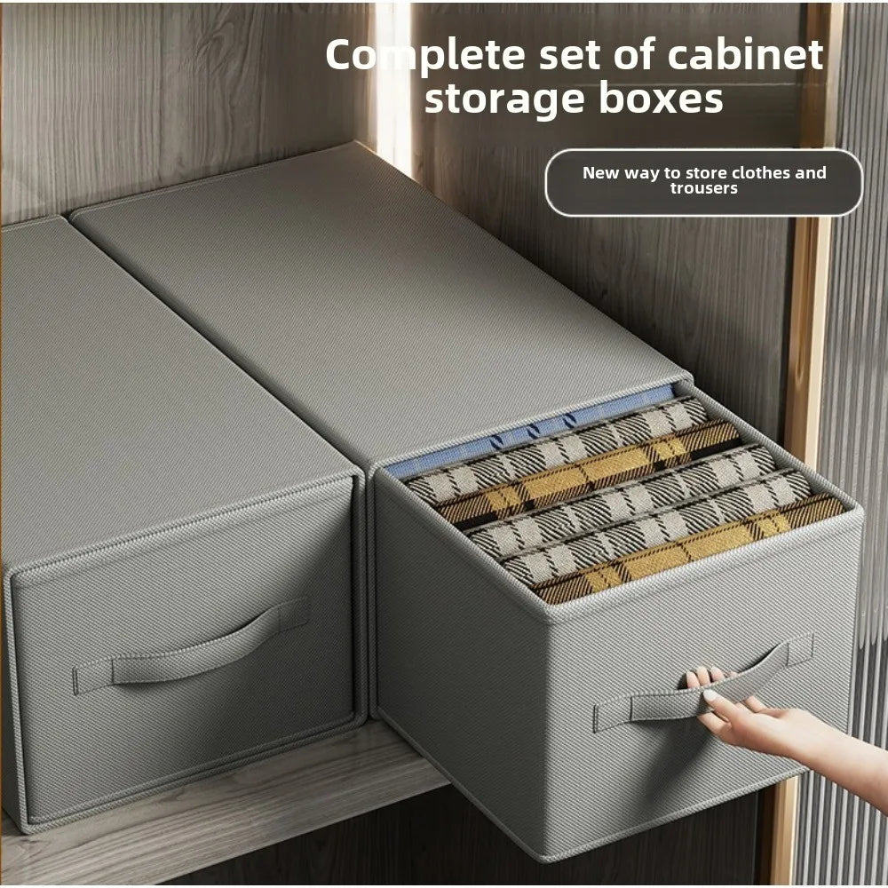 Wardrobe Organizer Drawer, Non-Waterproof, Multi-Purpose Storage Box for Clothes and Pants, Clothes Organizer Storage