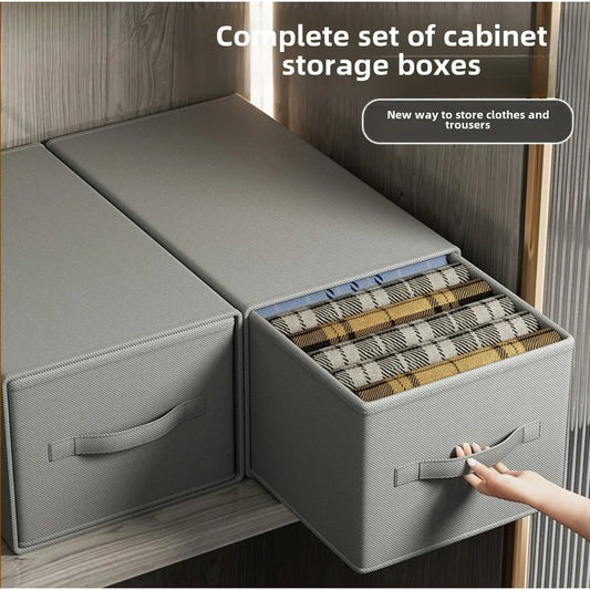 Wardrobe Organizer Drawer, Non-Waterproof, Multi-Purpose Storage Box for Clothes and Pants, Clothes Organizer Storage