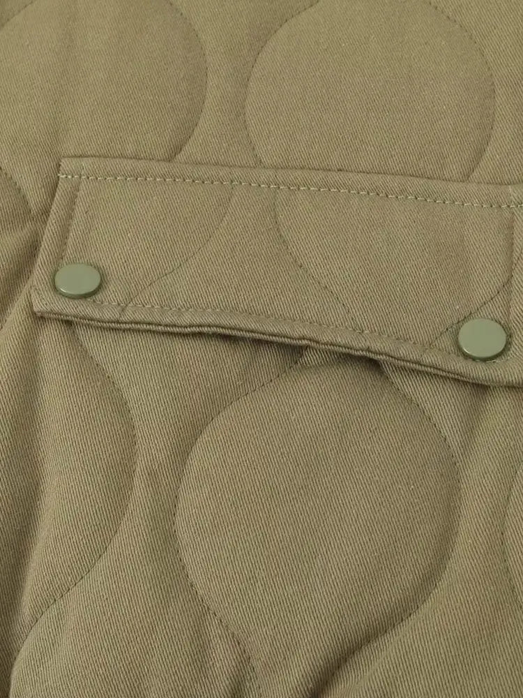 2025 Autumn/Winter Women Fashion  New Jacket Long Sleeved Single-breasted Flap Pocket Short Coats Chic Ladies Y2K Tops