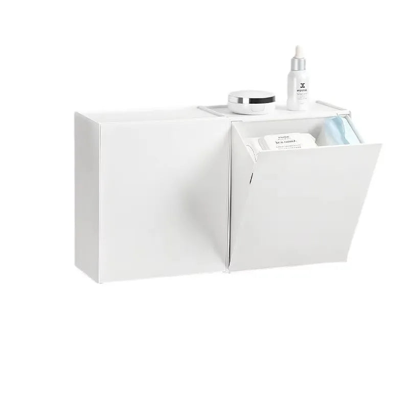 New Storage Box Home Wall Mounted Non Perforated Miscellaneous Convenient Storage Box Bathroom Multi functional Storage Rack