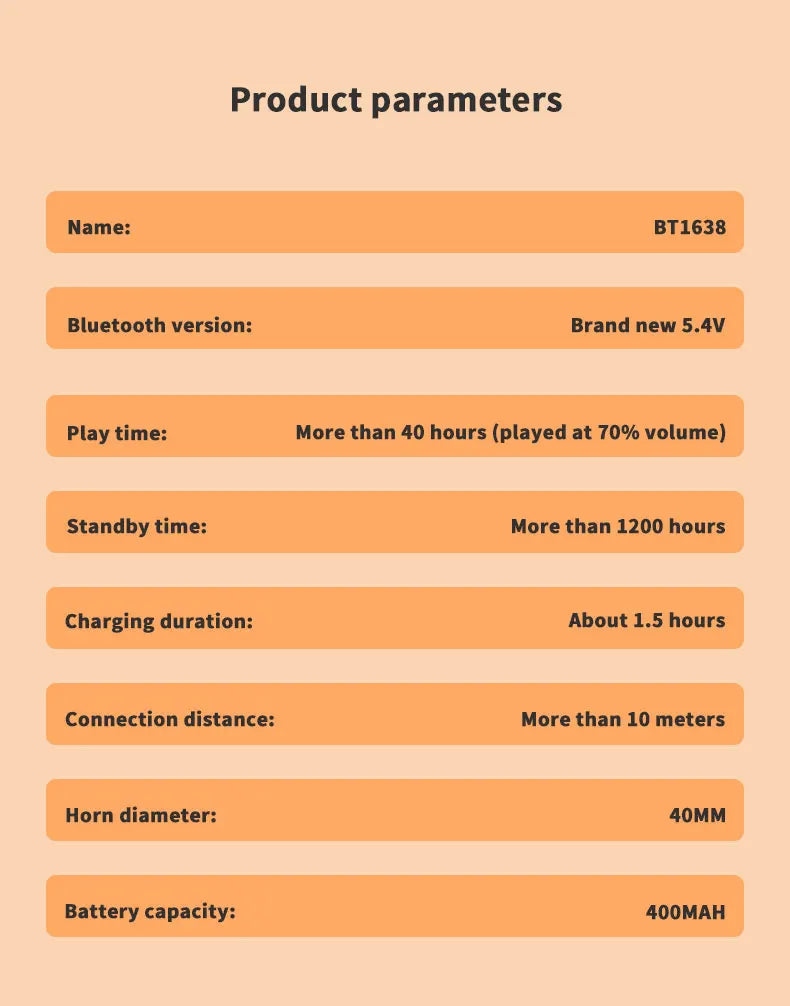 Bluetooth Headphones Over-Ear, Foldable Wireless and Wired Stereo Headset,Soft Earmuffs &Light Weight for Prolonged Wearing