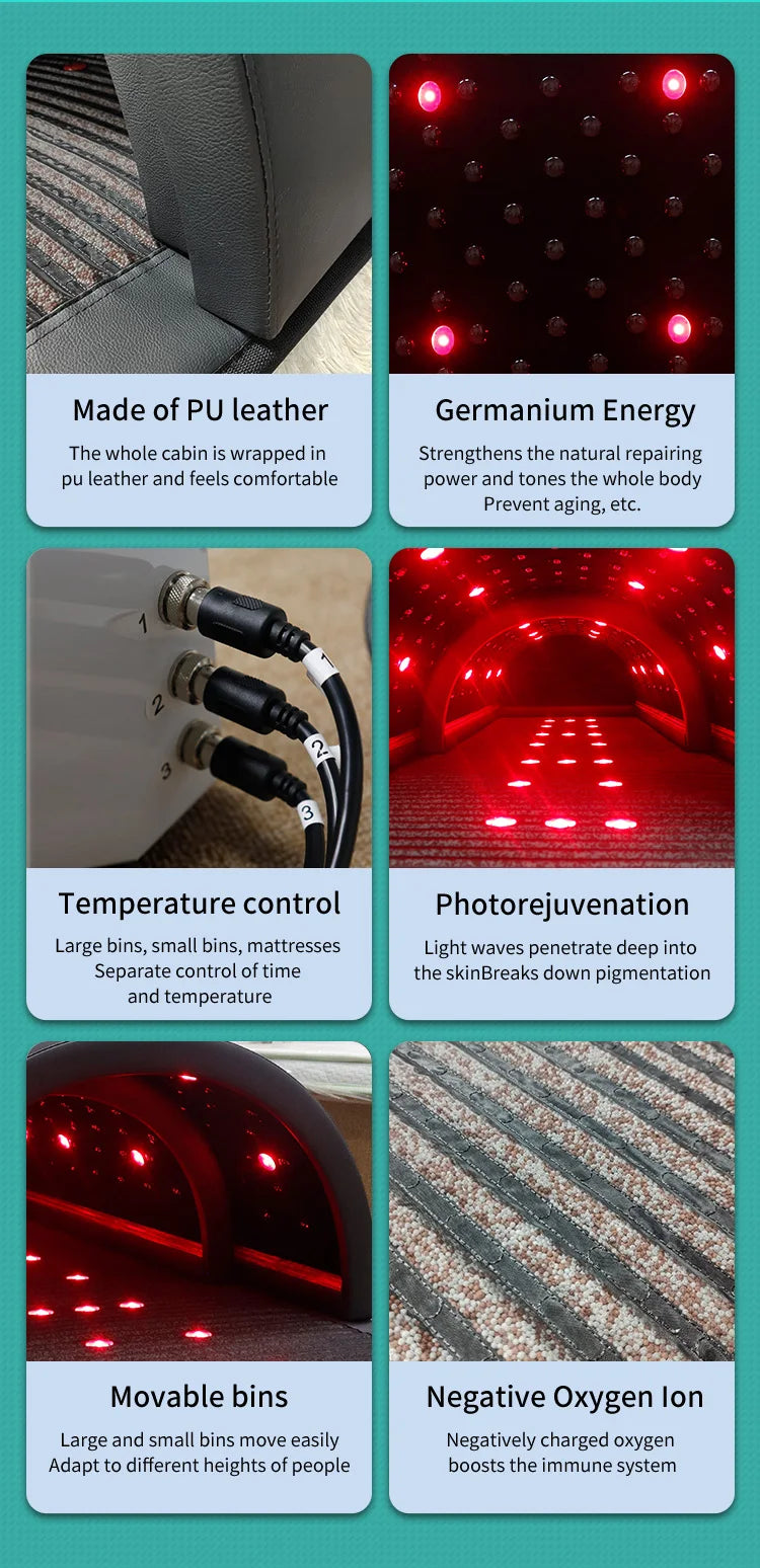 Best Selling Detox Dry Sauna Spa Capsule Infrared Sauna Pod Far Infrared Home Sauna Dome Beauty Product for Health And Wellness