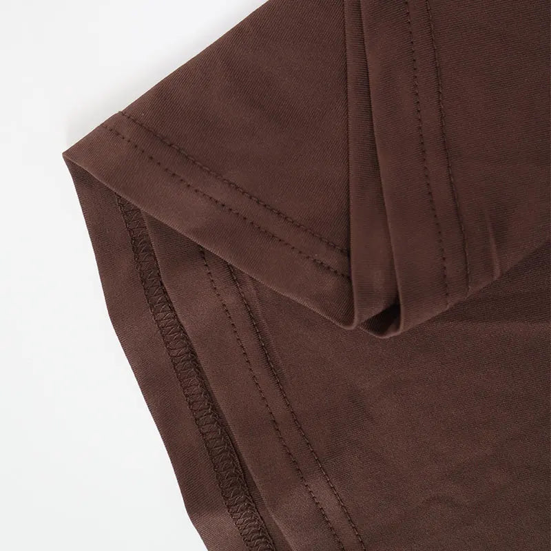 فساتين نسائية خريف وشتاء جديدة مثيرة سادة بدون ظهر أنيقة فستان كاجوال أنيق بأكمام طويلة ورقبة مدورة رفيعة