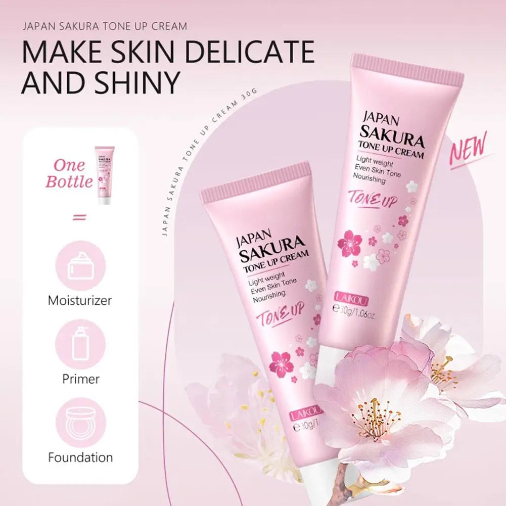 4pcs/6pcs Sakura Skin Care Set Japan Brand Nourishing Cleansing Essence Eye Cream Face Cream Toner Sunscreen High-end Gift Set