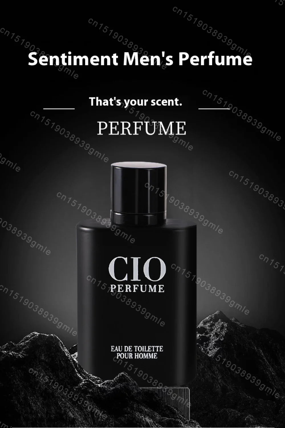100ml Men's Pheromone Perfumes, Woody Long-Lasting Fragrances Cologne Spray, Charming Elegant Women's Eau De Toilette Cologne