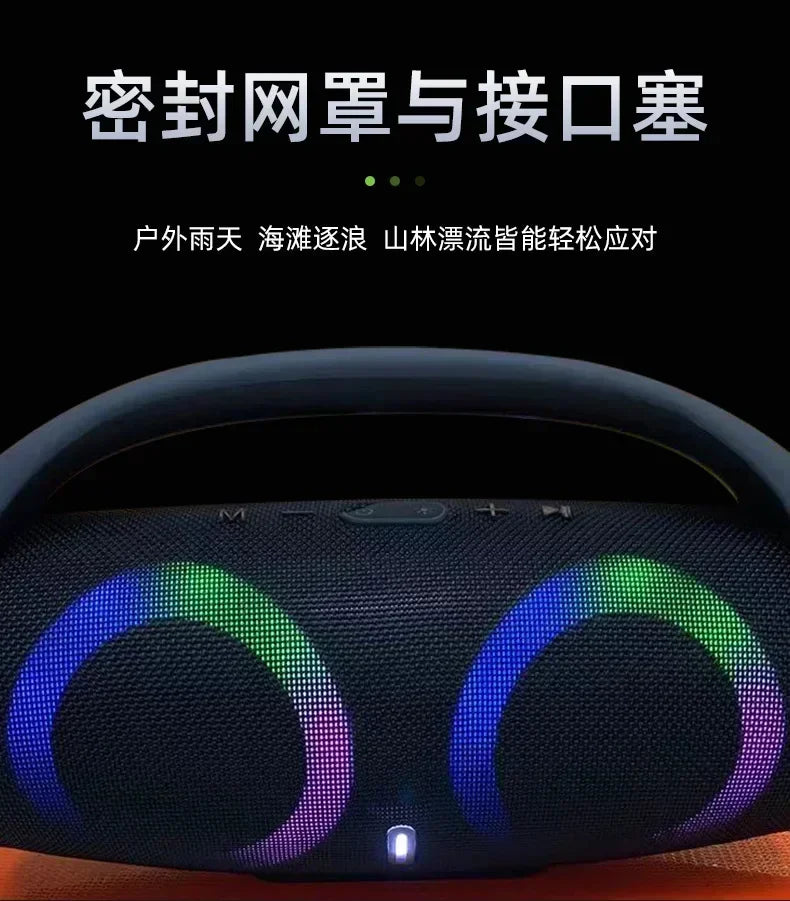 HIFI Wireless Bluetooth Speaker Portable Waterproof High Power Sound Column Stereo Surround RGB Subwoofer Caixa De Som TWS/USB