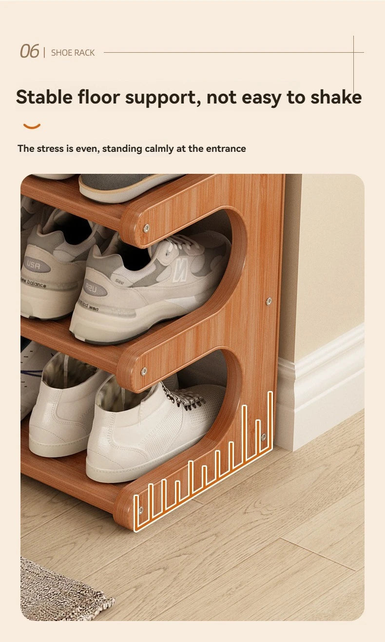Shoe rack Dormitory Home Multi story Small Narrow Rental Room Dustproof Simple Rack Storage Dormitory Storage Rack Space Shoe Ca