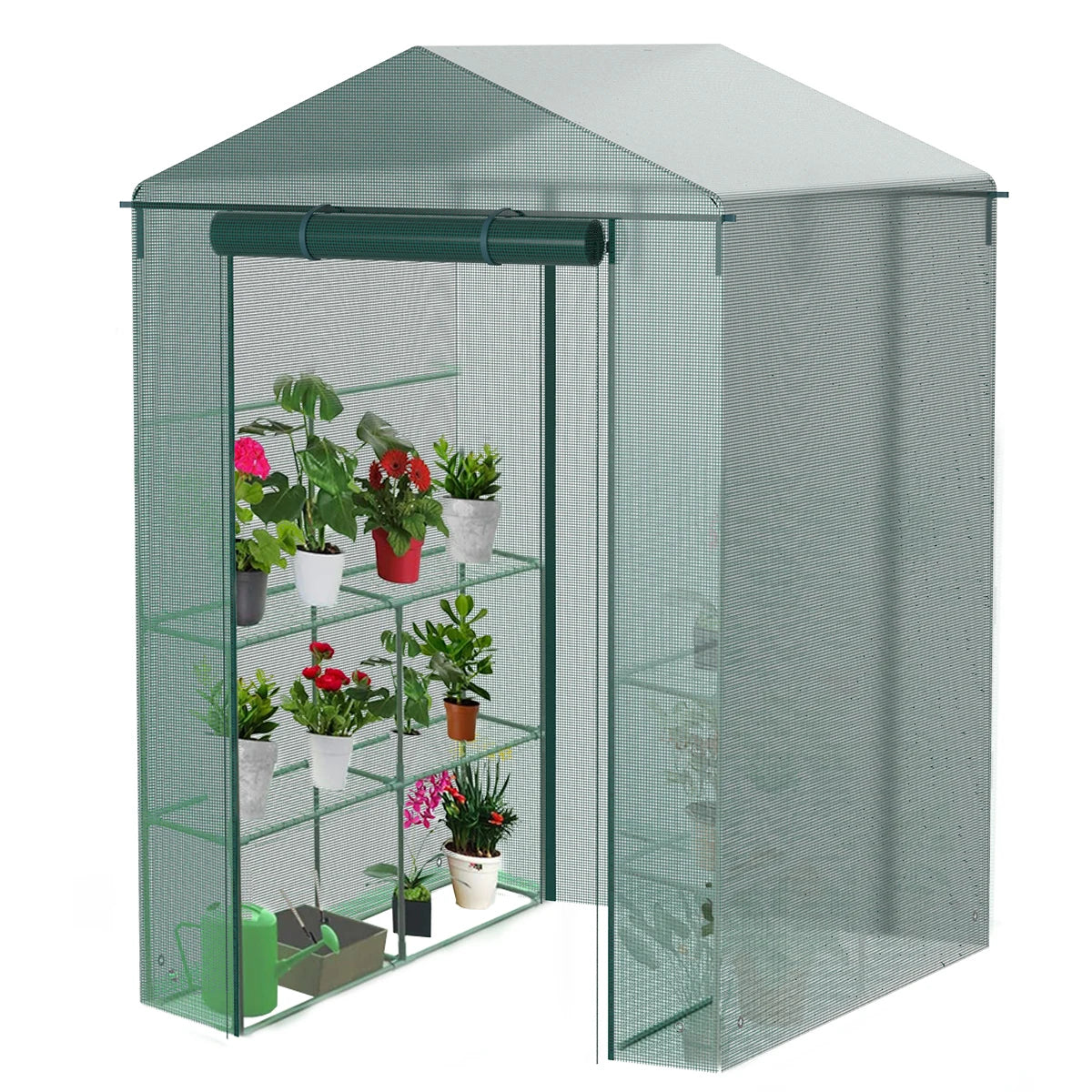 دفيئات خارجية مقاومة للبرد والصقيع والرياح وغطاء عملي للدفيئة وغطاء واقٍ للنباتات لغرفة الزهور