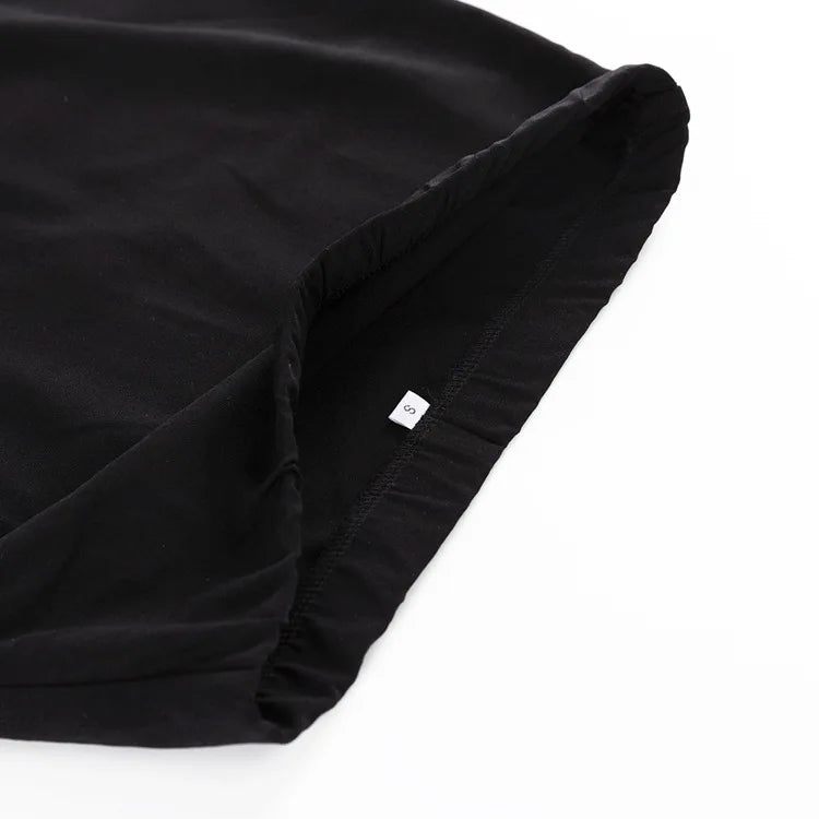 موضة للنساء تنانير طويلة سوداء عالية الخصر نحيفة بدون درزات أنيقة للسيدات فستان كاجوال صيف 2024 تنانير ماكسي نسائية جديدة