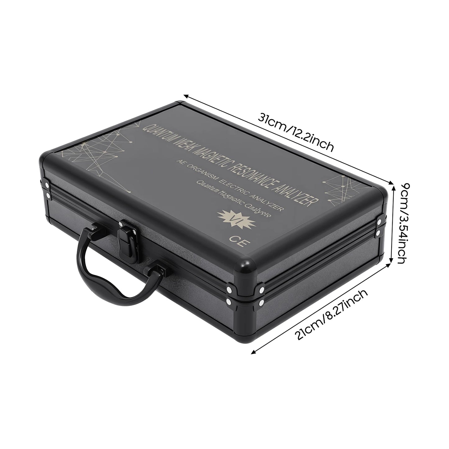 Quantum Health Analyzer with 50+ Reports, Portable Body Health Monitor with Infrared Sensor Non-Invasive Wellness Scanner