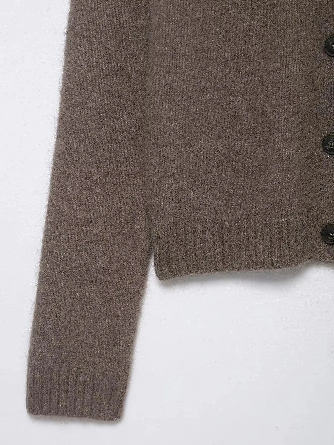 Women Autumn Winter Fashion Fall Vintage Patchwork Faux Fur Lapel Elegant Sweaters Single Breasted Knitwear Female Cardigans SwiftNest