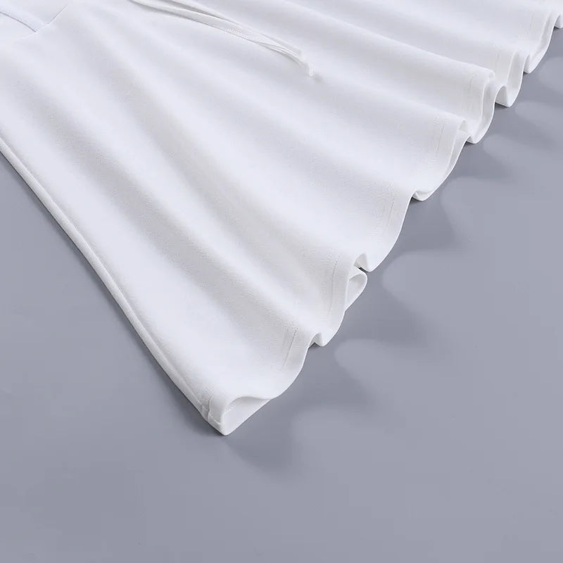 2025 New Summer Fashion French Style Elegant Casual Tied Waist-fitted Slim Dress Women Foreign Trade Sleeveless Side Slit Dress