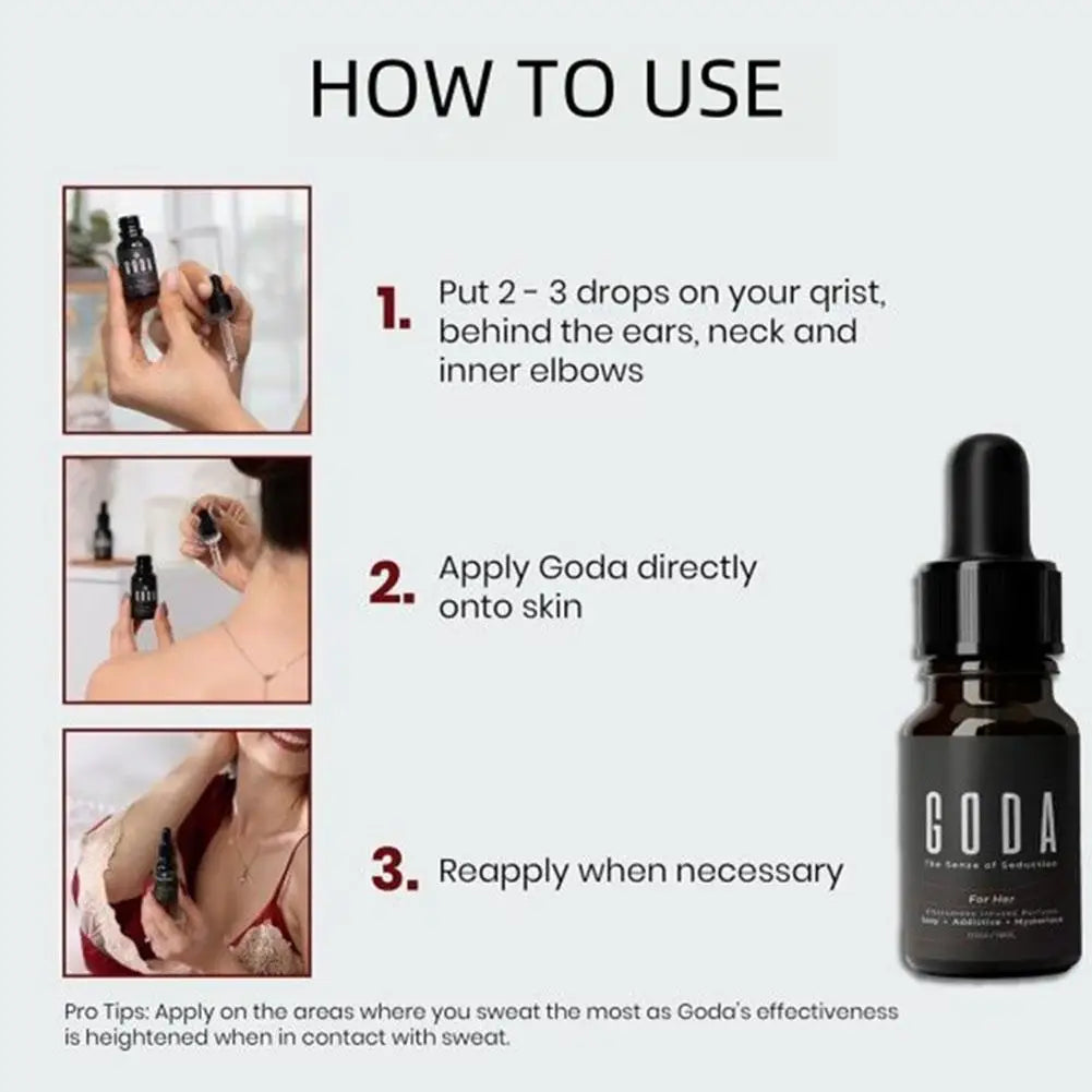 15ml/0.50 Fl. Oz Pheromone Perfume Long Lasting Natural Refreshing Body Essence Fragrance Attraction Erotic Perfum For Men Women SwiftNest