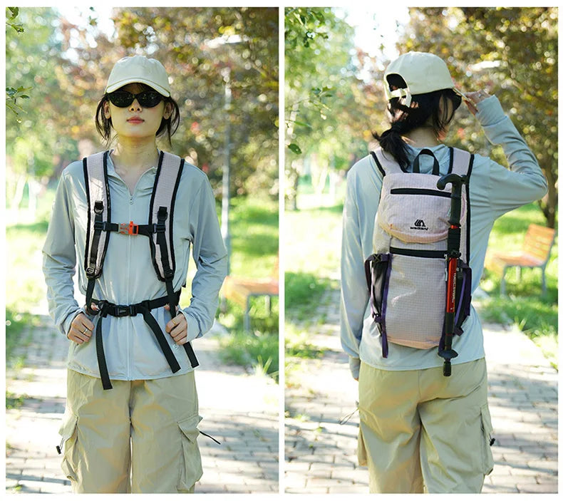 Outdoor Cycling Mountaineering Sports Hiking Backpack Men Women Large Camping Trekking Rucksack Running Climbing   Training Bags