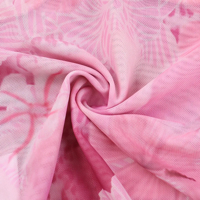 Floral Print Sexy Tops For Women Fashion Edgy Clothes Y2k Accessories Spaghetti Strap Crop Top Chiffon Camison Verano Ropa Mujer SwiftNest