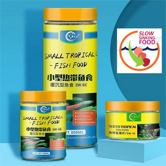 Tropical Fish Feed Aquarium Ornamental Fish Feed For Fish Health Digestive Wellness Color Enhancement