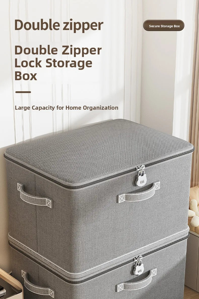 Large Capaci Loable Fabric Storage Box Foldable Organizer for Clothes And Accories Home And Office Use Wardrobe Solution