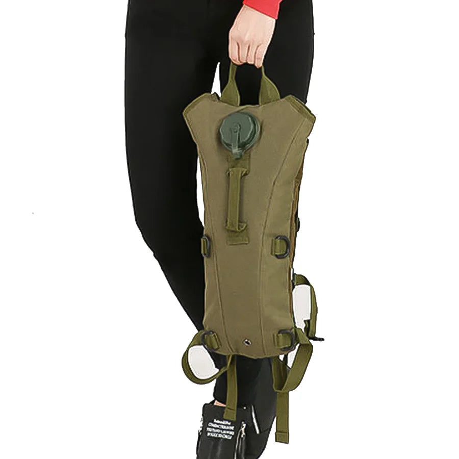 Sports backpack with 3L waterproof water bladder, suitable for running, jogging and cycling