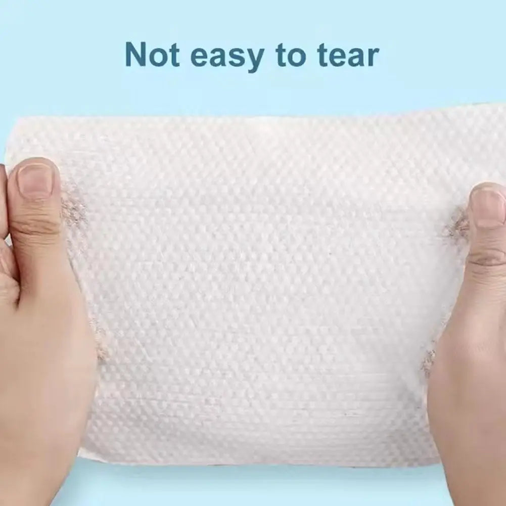 منشفة وجه قابلة للاستخدام مرة واحدة، منشفة قطنية ناعمة قابلة للاستخراج، مناشف إزالة مكياج صالونات التجميل، أداة غسيل للعناية بالبشرة من القطن الناعم