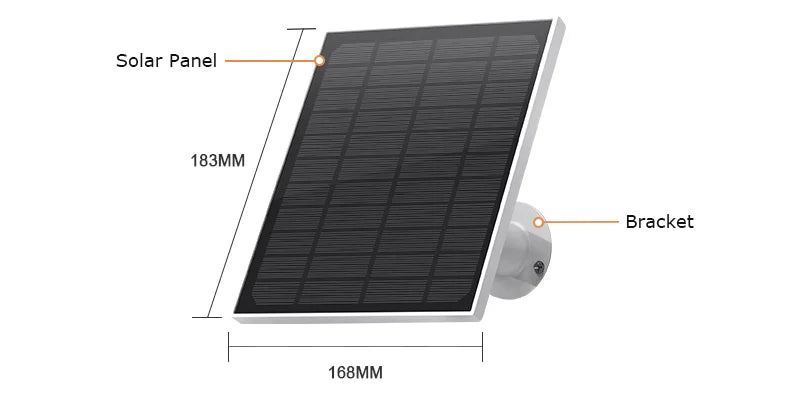 INQMEGA 8MP 4K Solar Wirelesss IP Camera With Battery Outdoor HD 4MP Dual Lens WiFi IP Camara Solar Panel CCTV Security Factroy