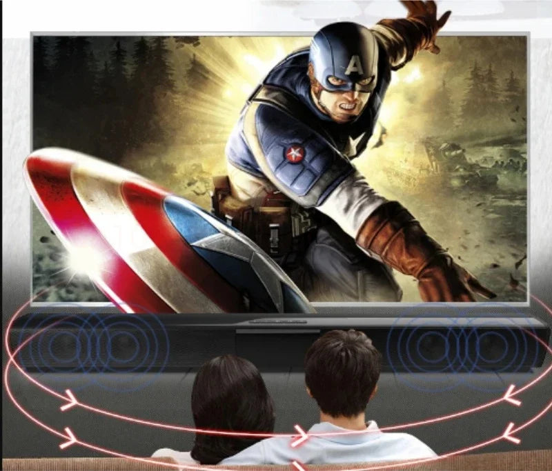 Bluetooth Speaker Super Powerful Sound Bar Portable Wireless Surround Stereo Home TV Sound Box Subwoofer FM Radio Home Theater