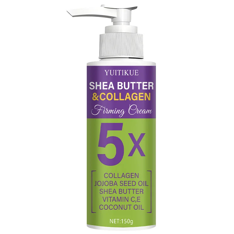 Skin Smoothing Cream 150g - Non-Greasy Fast Absorption, Deeply Moisturizes & Smoothes Skin, with Collagen & Shea Butter