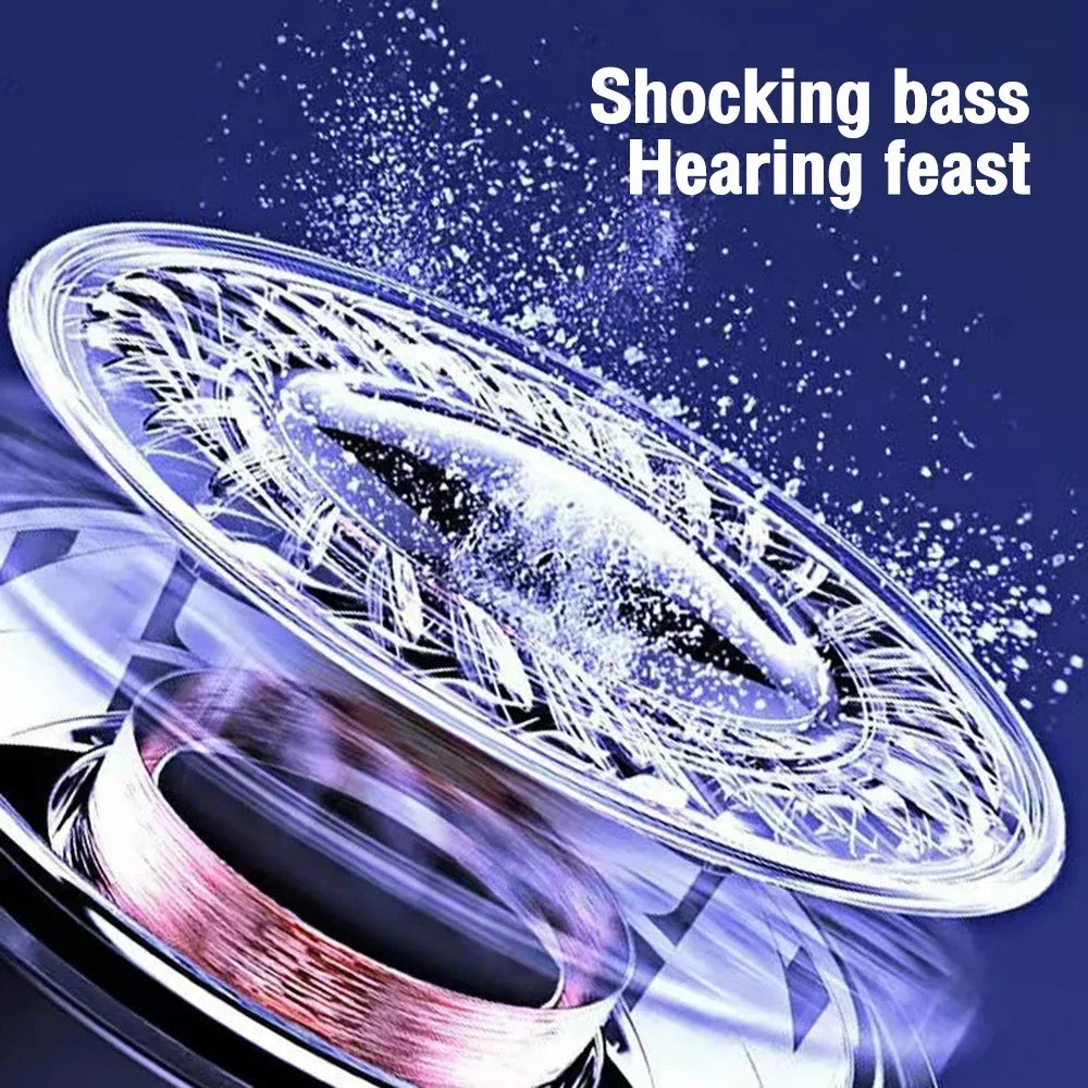 Bluetooth Speaker Outdoor Stereo Playback Fm Voice Broadcasting Dual Speaker Bluetooth 5.3 Portable Subwoofer Wireless Speaker