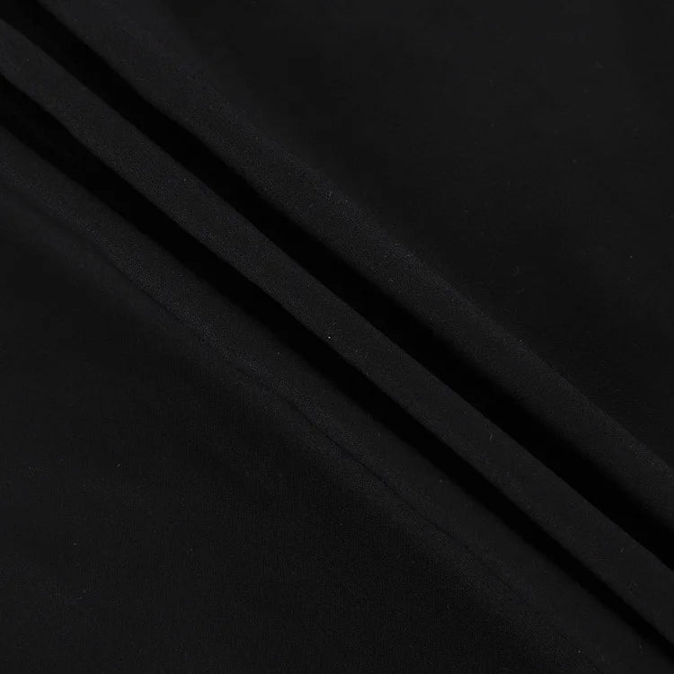 موضة للنساء تنانير طويلة سوداء عالية الخصر نحيفة بدون درزات أنيقة للسيدات فستان كاجوال صيف 2024 تنانير ماكسي نسائية جديدة